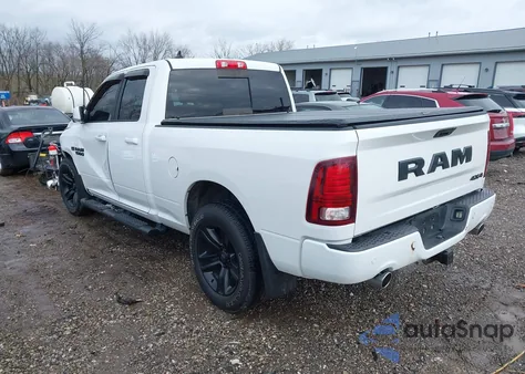 2017 Ram 1500 Night 4X4 6'4 Box из США, поврежденный, VIN 1C6RR7HT5HS617356